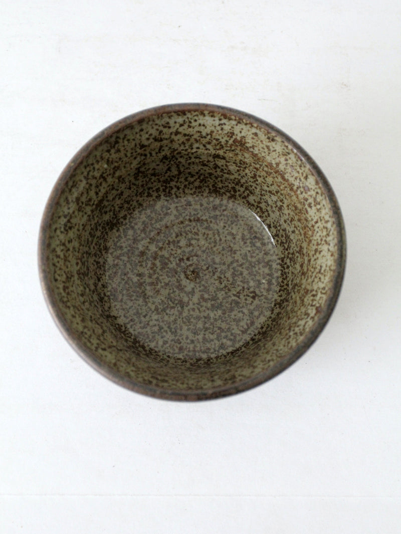 vintage studio pottery bowl