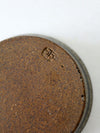 vintage studio pottery bowl