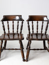 vintage Colonial Revival dining chairs set of 6