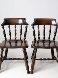 vintage Colonial Revival dining chairs set of 6