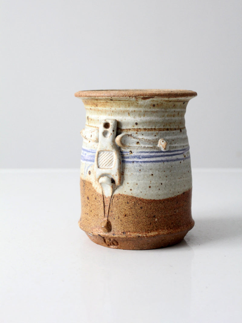 vintage studio pottery vase