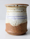 vintage studio pottery vase