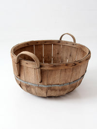 antique orchard basket