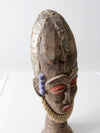 vintage African tribal art wood carving