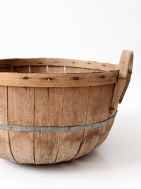 antique orchard basket