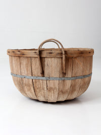antique orchard basket