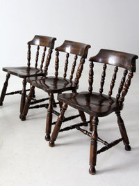 vintage Colonial Revival dining chairs set of 6