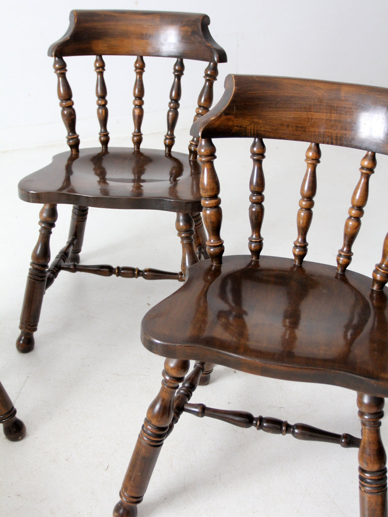 vintage Colonial Revival dining chairs set of 6