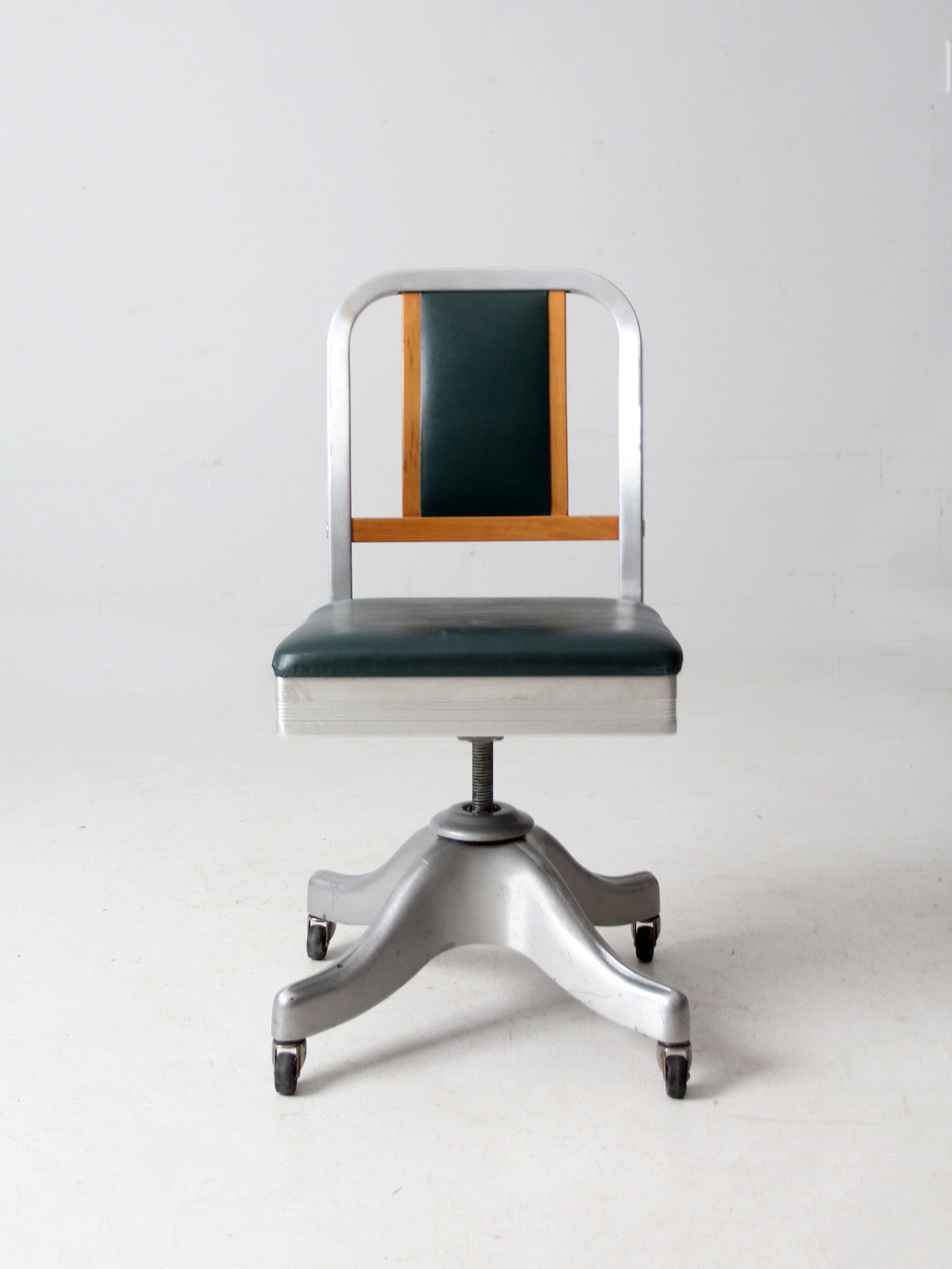 mid-century Shaw-Walker swivel desk chair