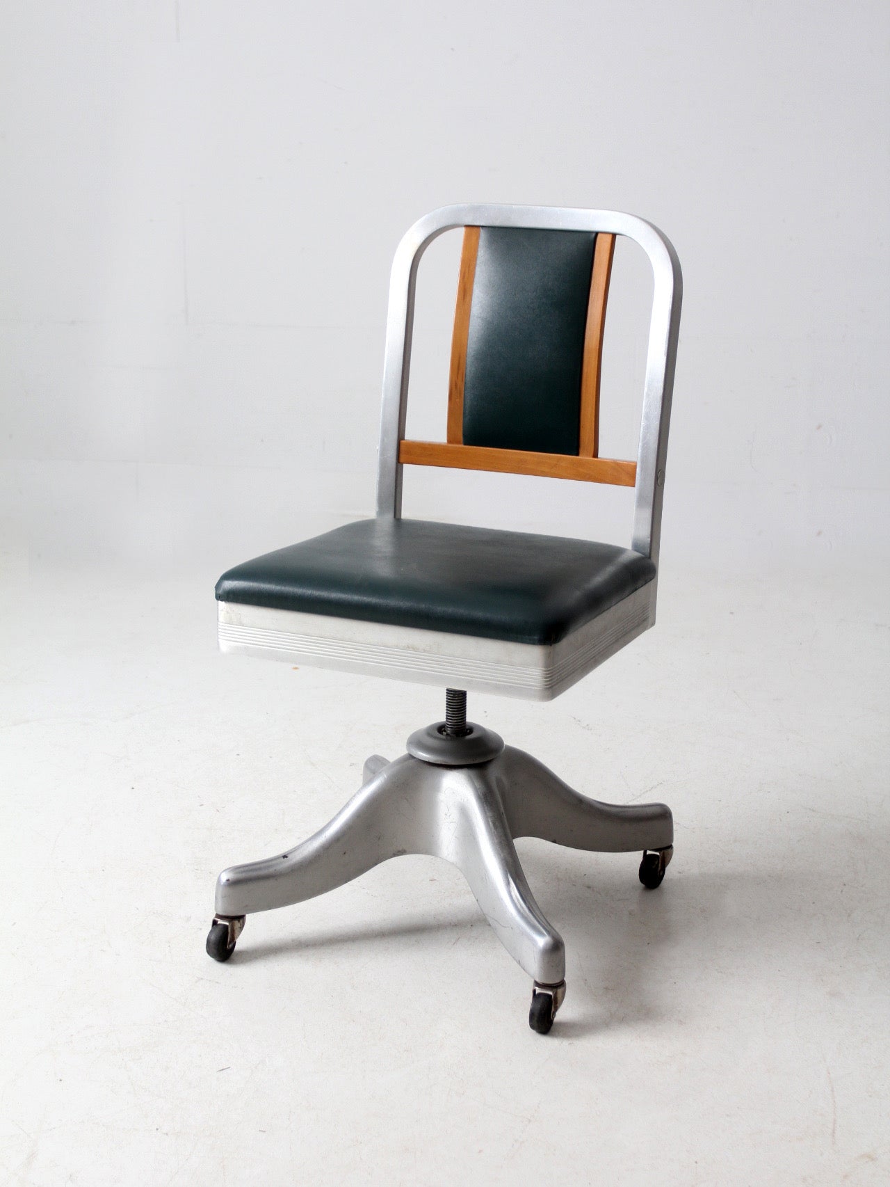 mid-century Shaw-Walker swivel desk chair