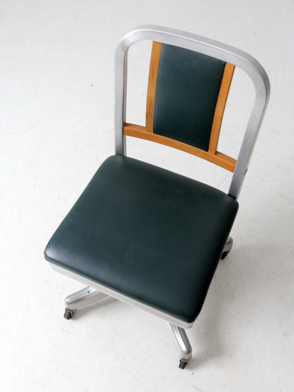 mid-century Shaw-Walker swivel desk chair