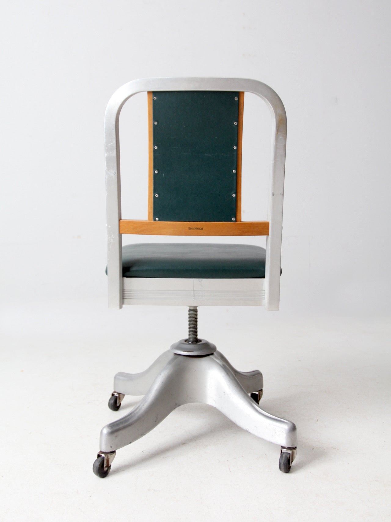 mid-century Shaw-Walker swivel desk chair