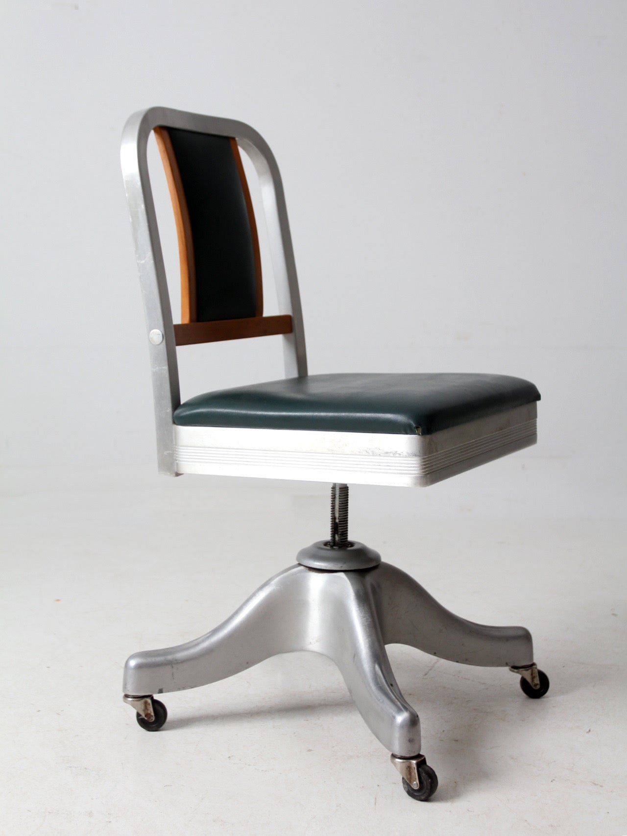 mid-century Shaw-Walker swivel desk chair
