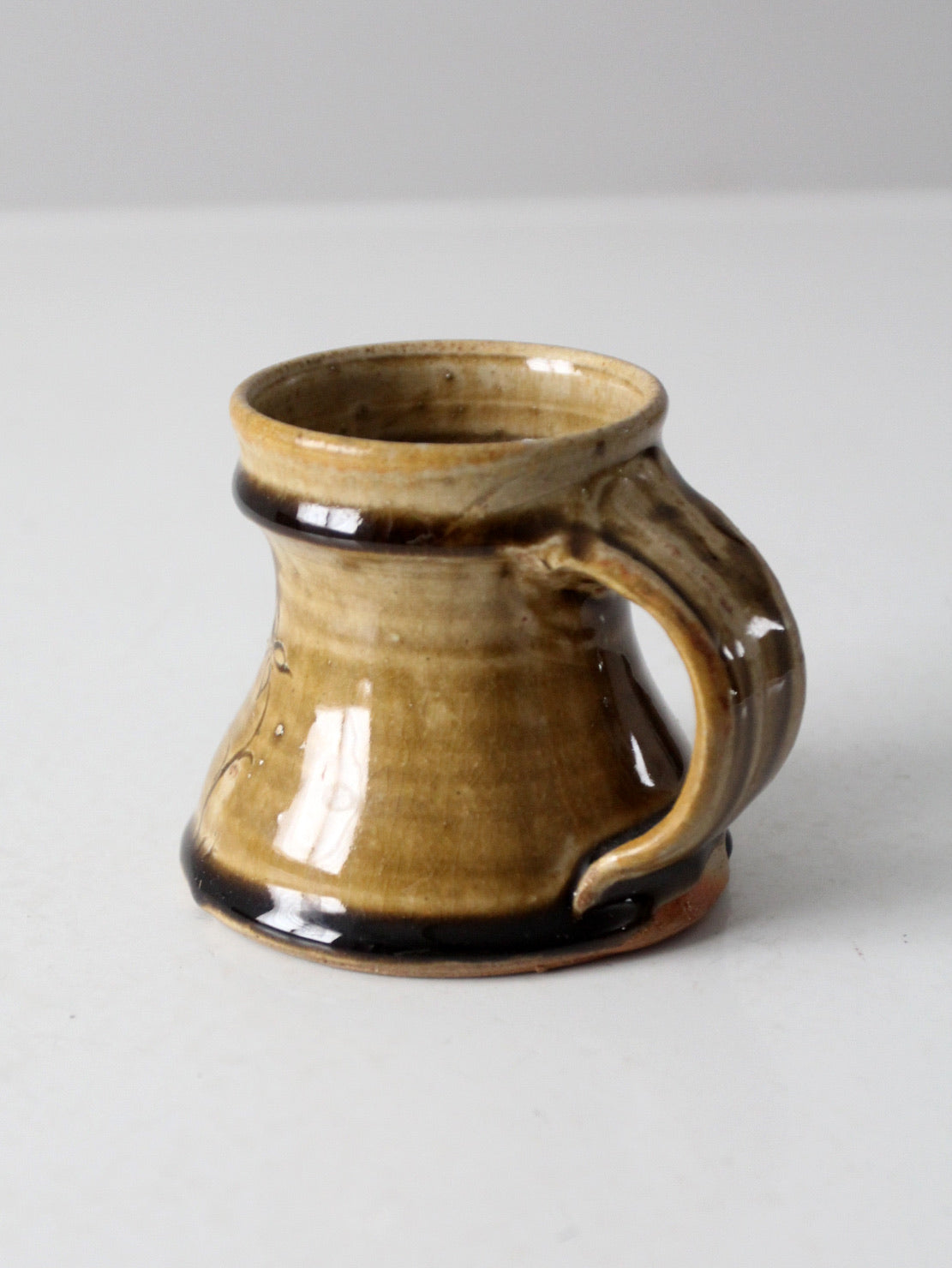 vintage studio pottery mug