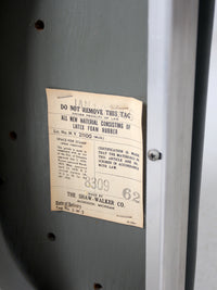 mid-century Shaw-Walker swivel desk chair