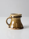 vintage studio pottery mug