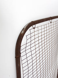 vintage industrial metal farm gate panel