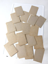 mid-century children's lacing cards set