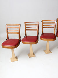 antique soda fountain chairs set 6