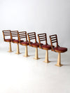 antique soda fountain chairs set 6