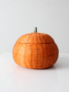 vintage pumpkin basket