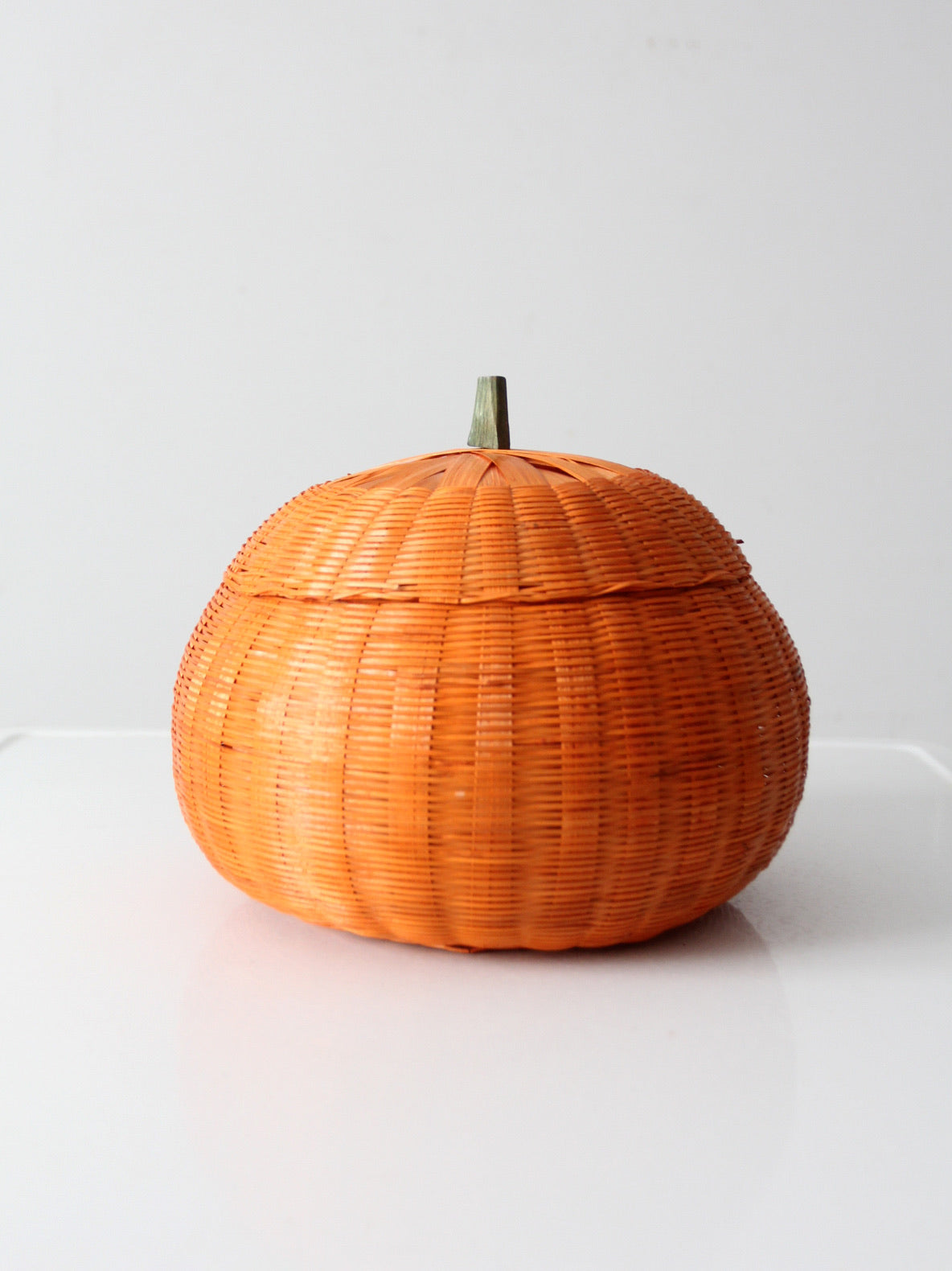 vintage pumpkin basket
