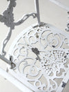 vintage white garden patio set