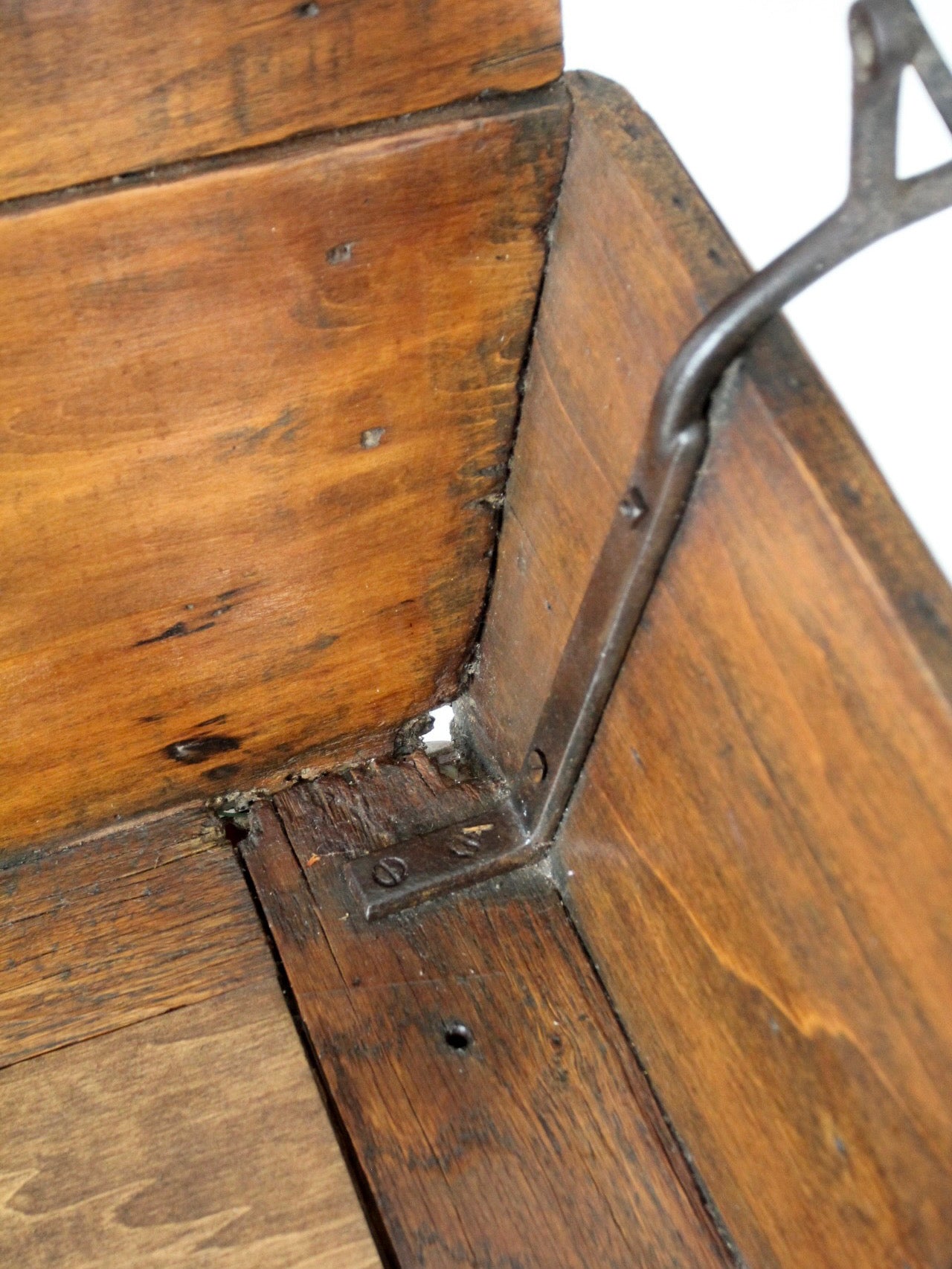 antique American buggy seat bench