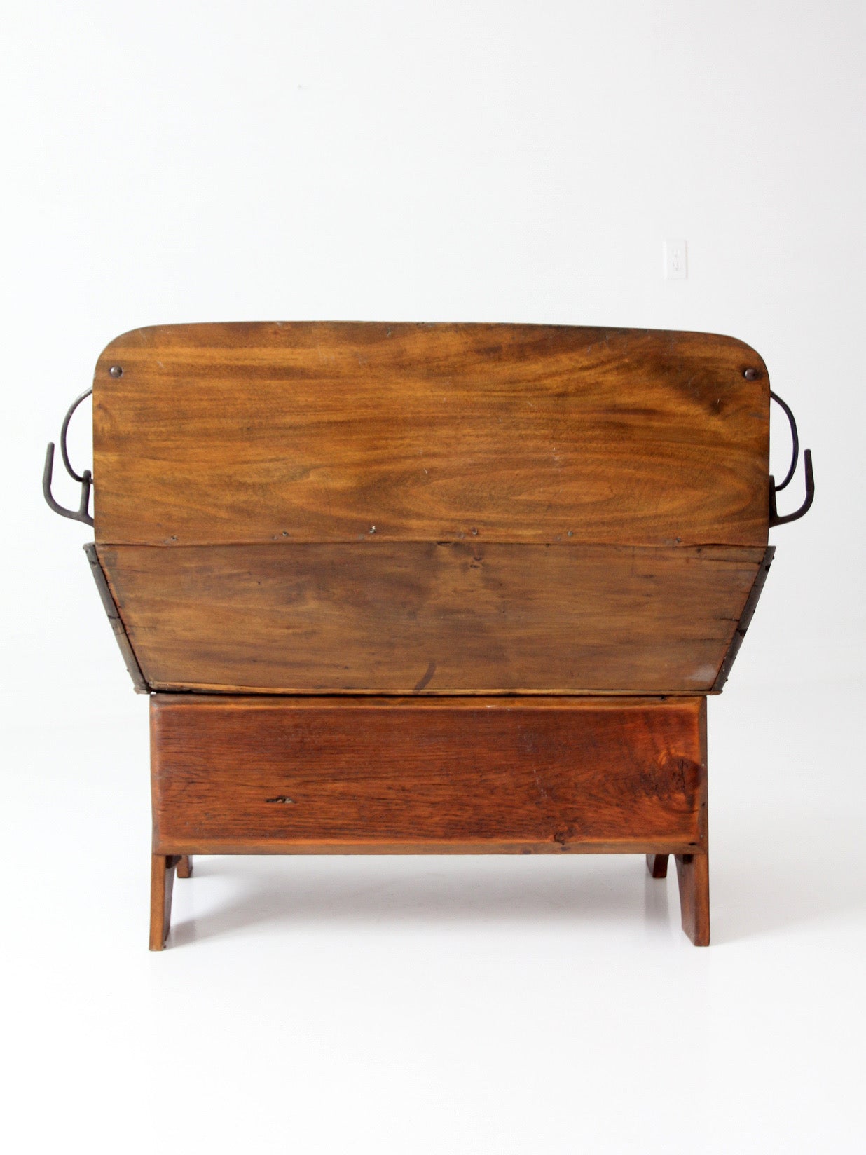 antique American buggy seat bench