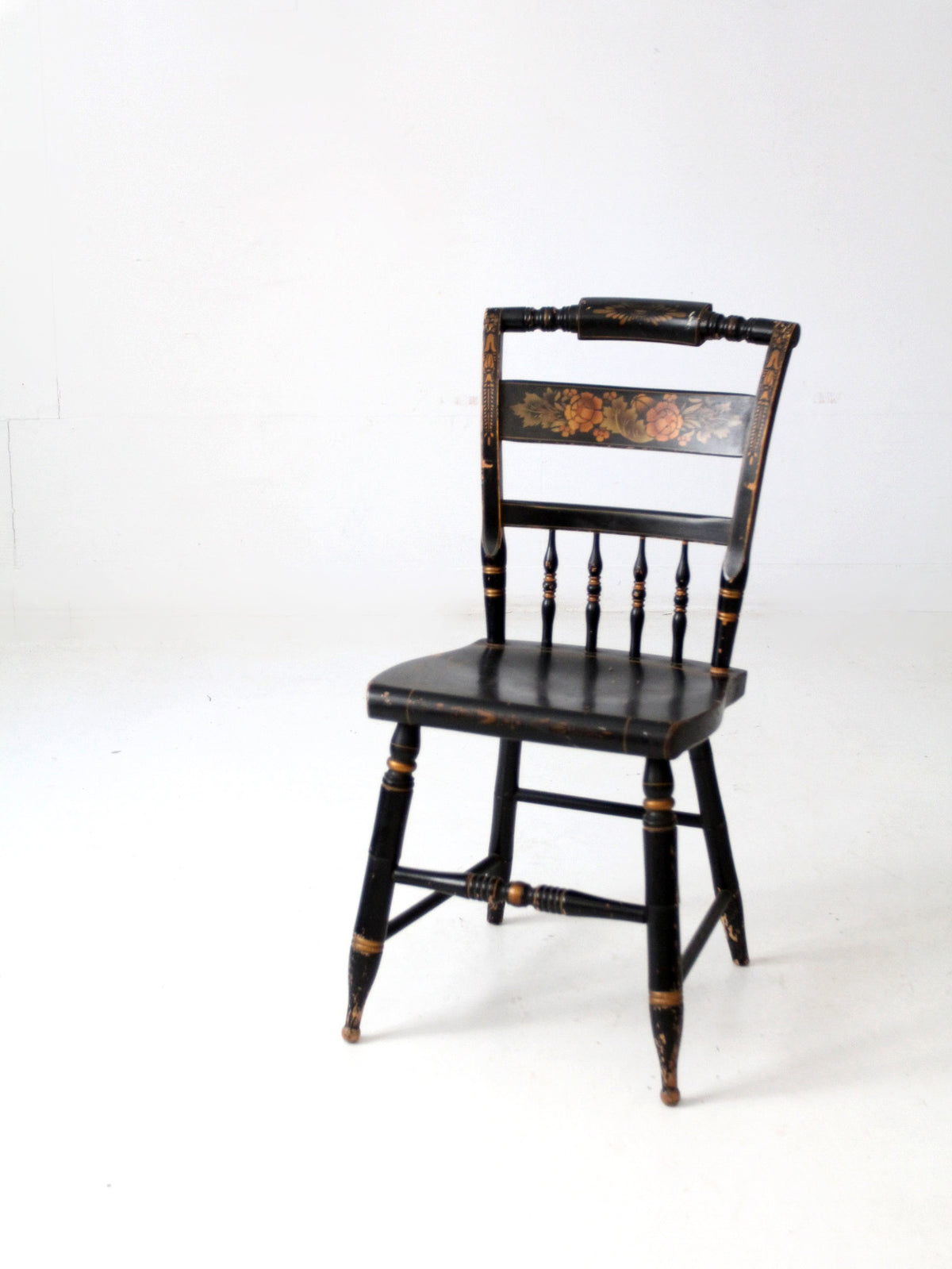 antique Hitchcock style chair