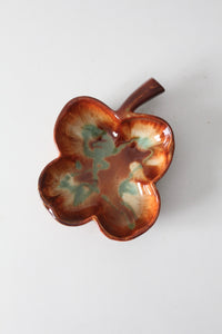 vintage Dryden Ozark Frontier leaf bowl