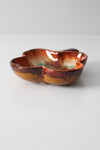 vintage Dryden Ozark Frontier leaf bowl