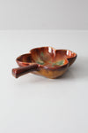 vintage Dryden Ozark Frontier leaf bowl