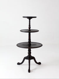 antique Victorian tiered stand