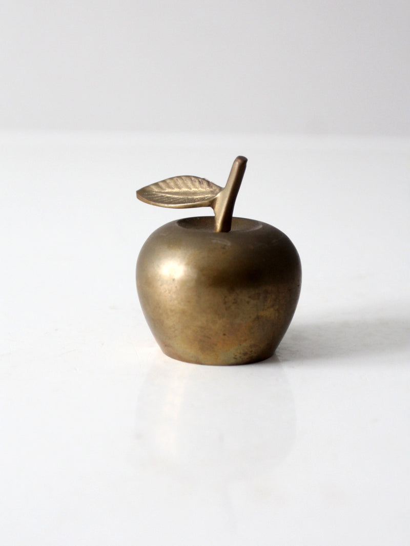 vintage brass apple bell