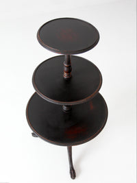 antique Victorian tiered stand