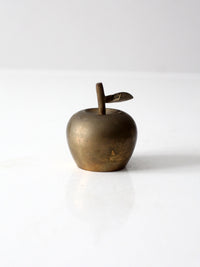 vintage brass apple bell