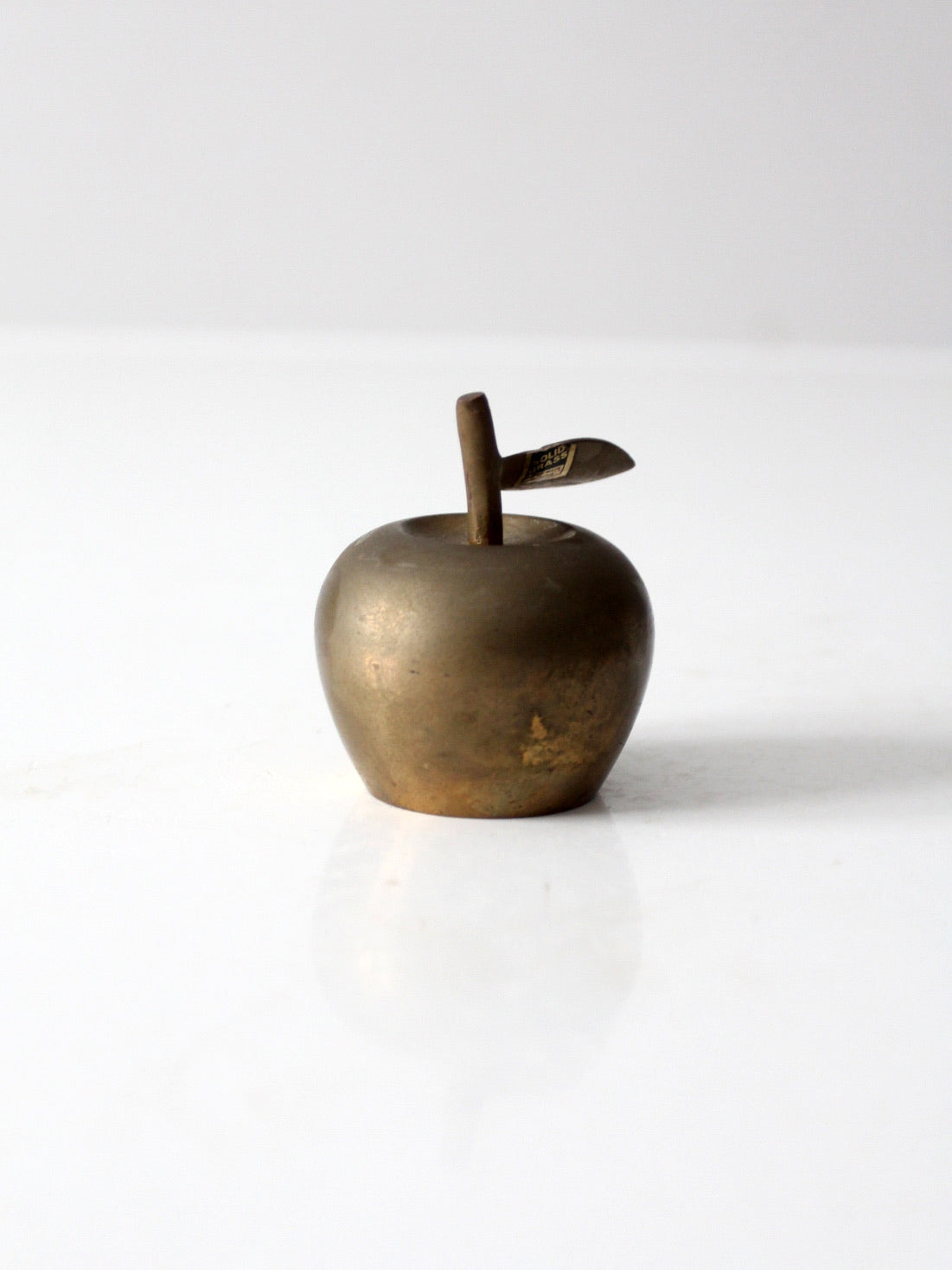 vintage brass apple bell