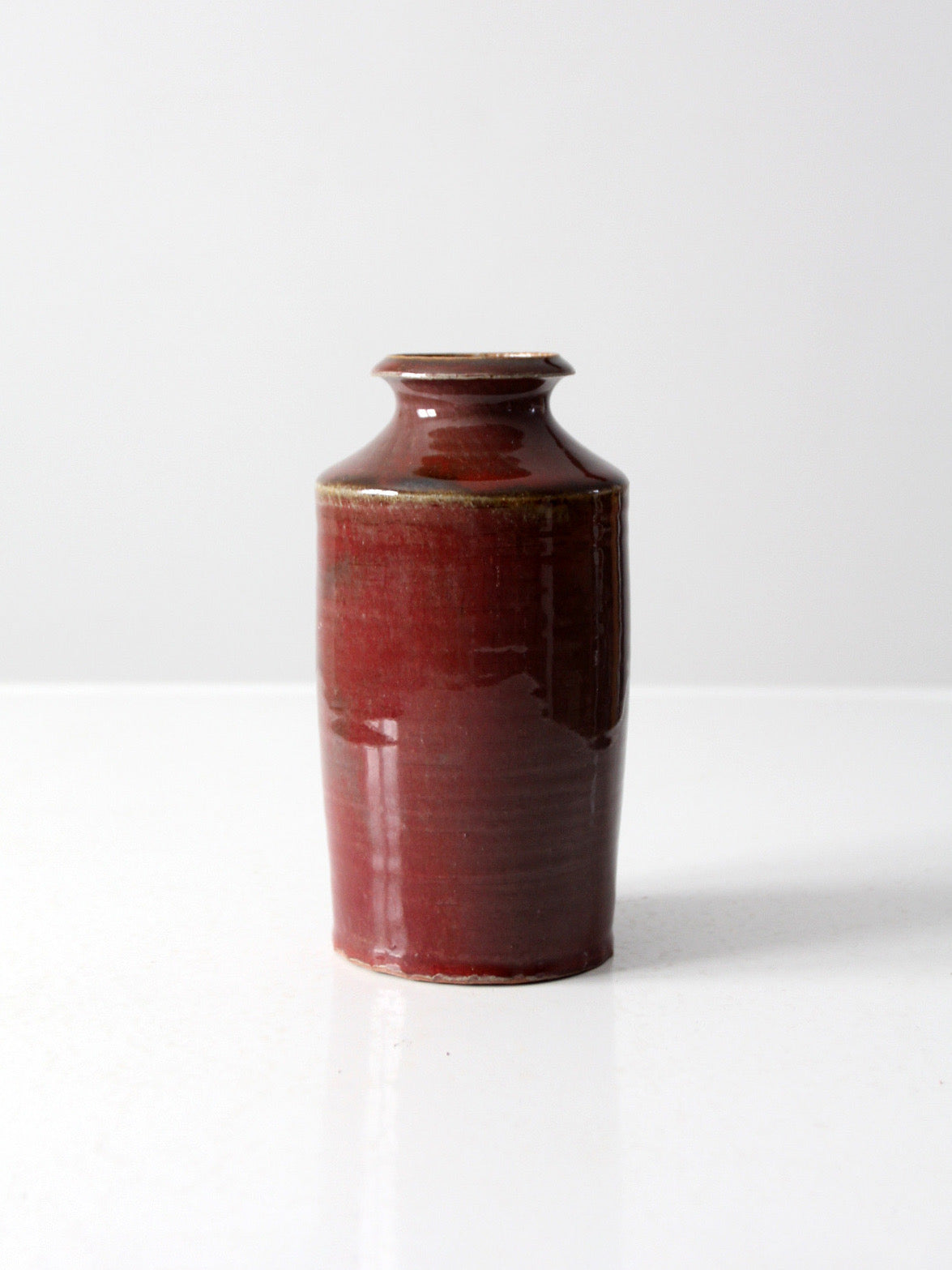 vintage handmade studio pottery vase