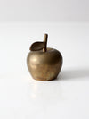 vintage brass apple bell