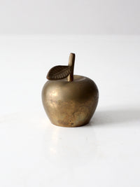 vintage brass apple bell