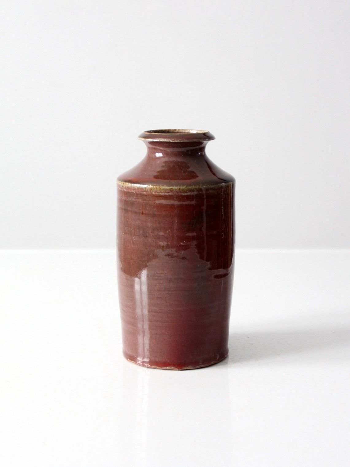 vintage handmade studio pottery vase