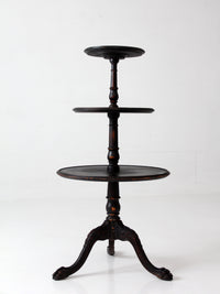 antique Victorian tiered stand