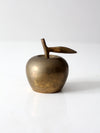 vintage brass apple bell