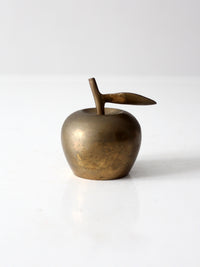 vintage brass apple bell