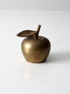 vintage brass apple bell