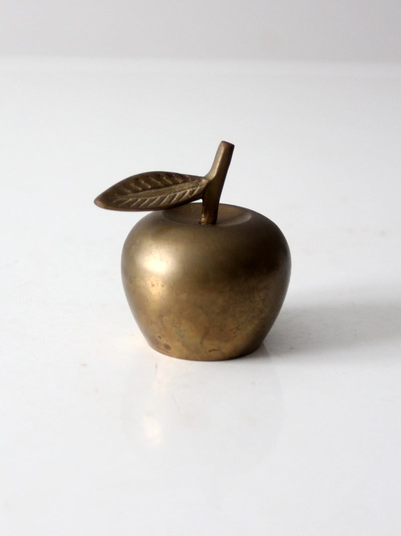 vintage brass apple bell