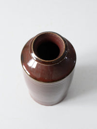 vintage handmade studio pottery vase