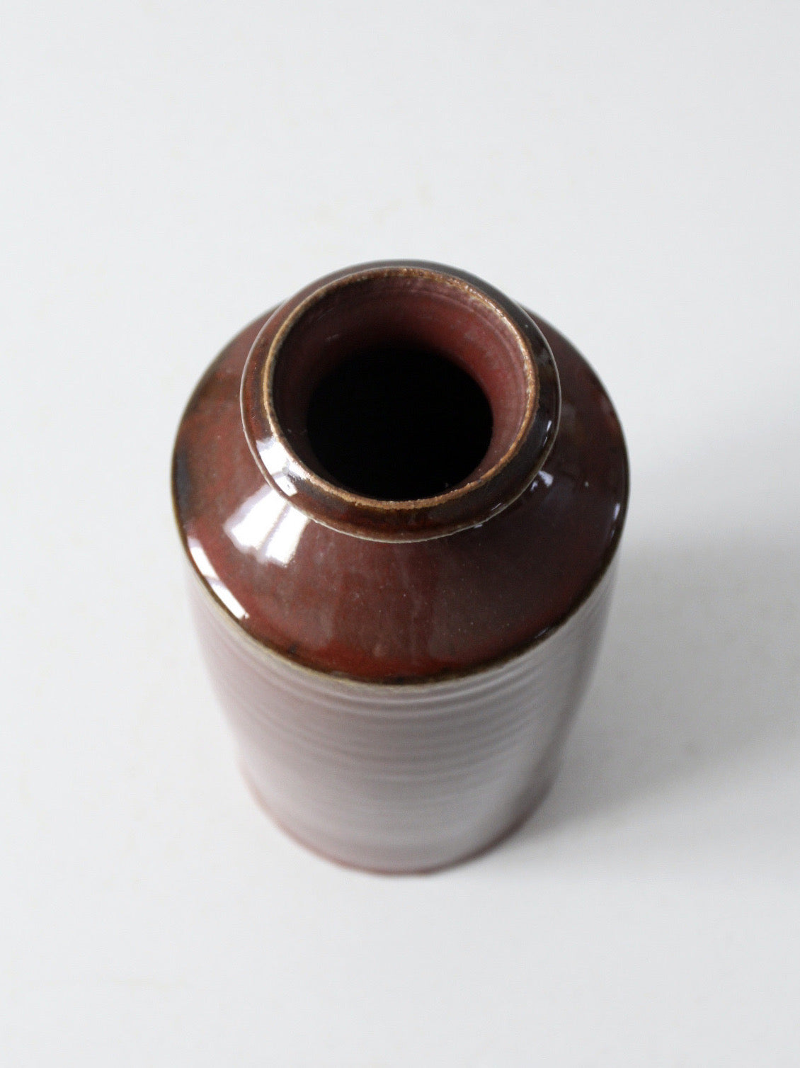 vintage handmade studio pottery vase