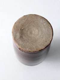 vintage handmade studio pottery vase